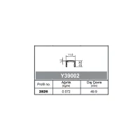 Round Railing Profile Cover for Y30315