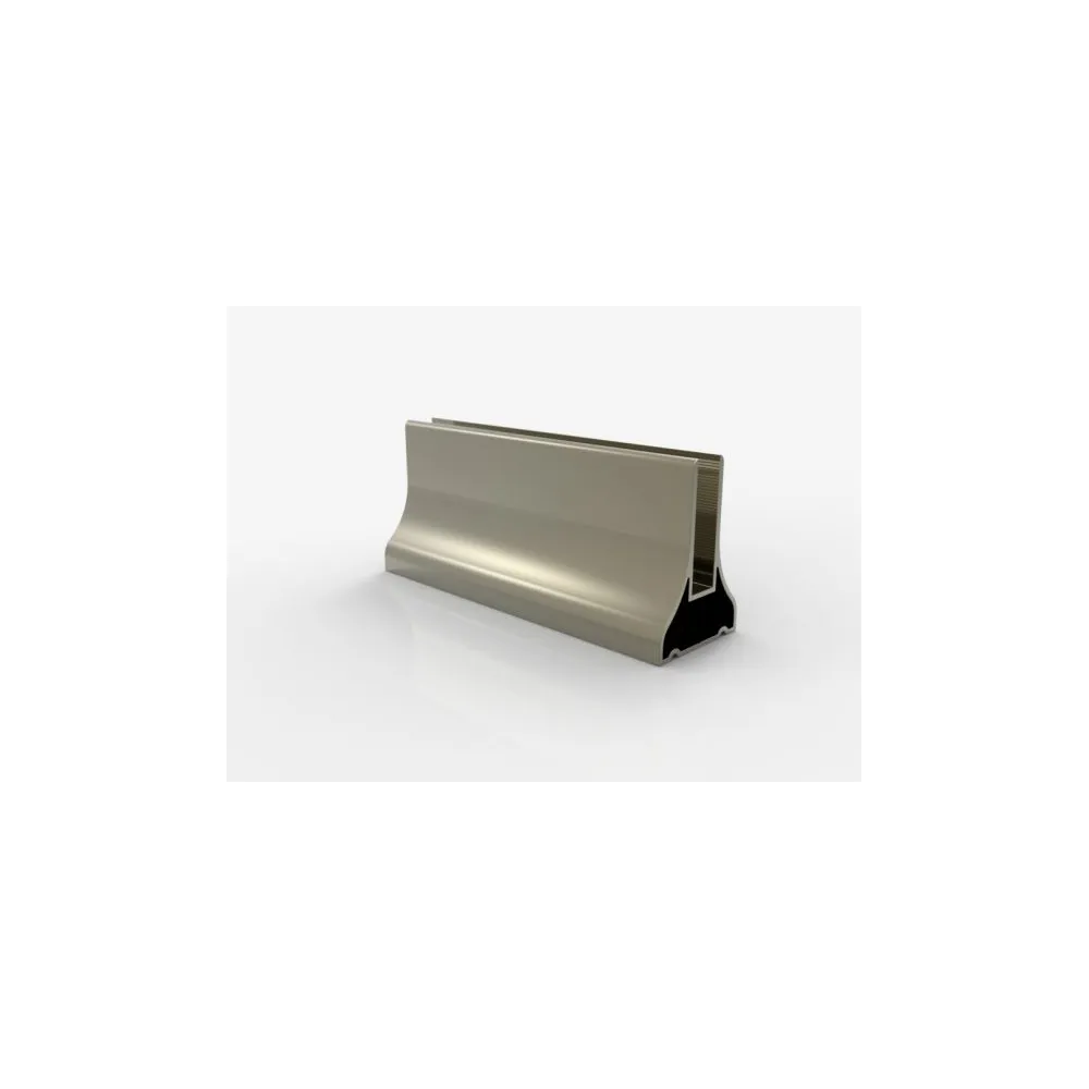 Square Railing Profile  50 x 40 - 1,8 mm
