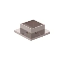 40x40 mm Flange / Rosette Screwed In Outside